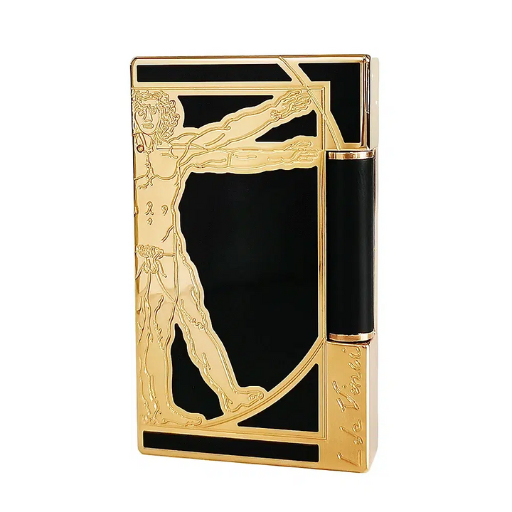 Lacquer Da Vinci Theme Inspired Luxury Lighter