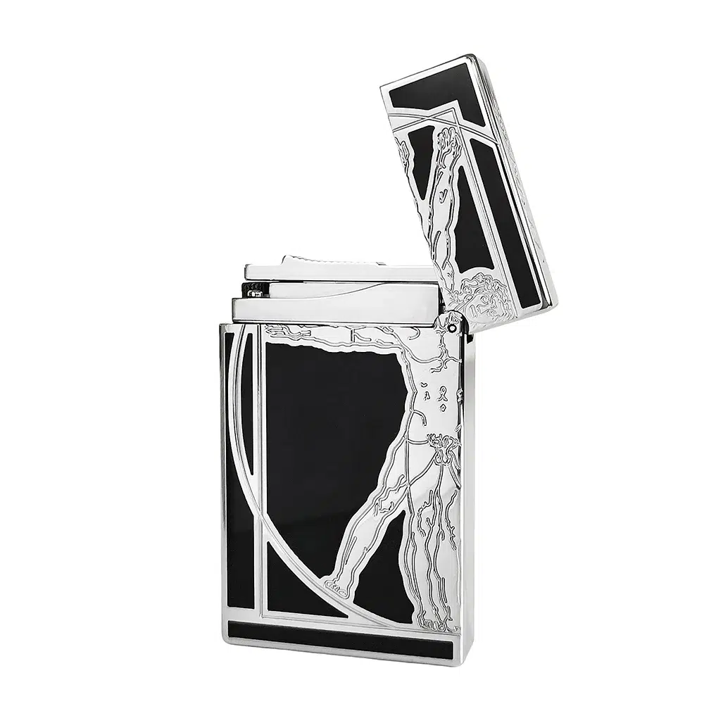 Lacquer Da Vinci Theme Inspired Luxury Lighter