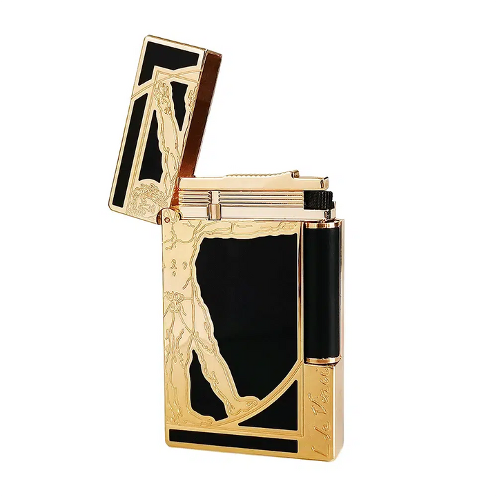 Lacquer Da Vinci Theme Inspired Luxury Lighter