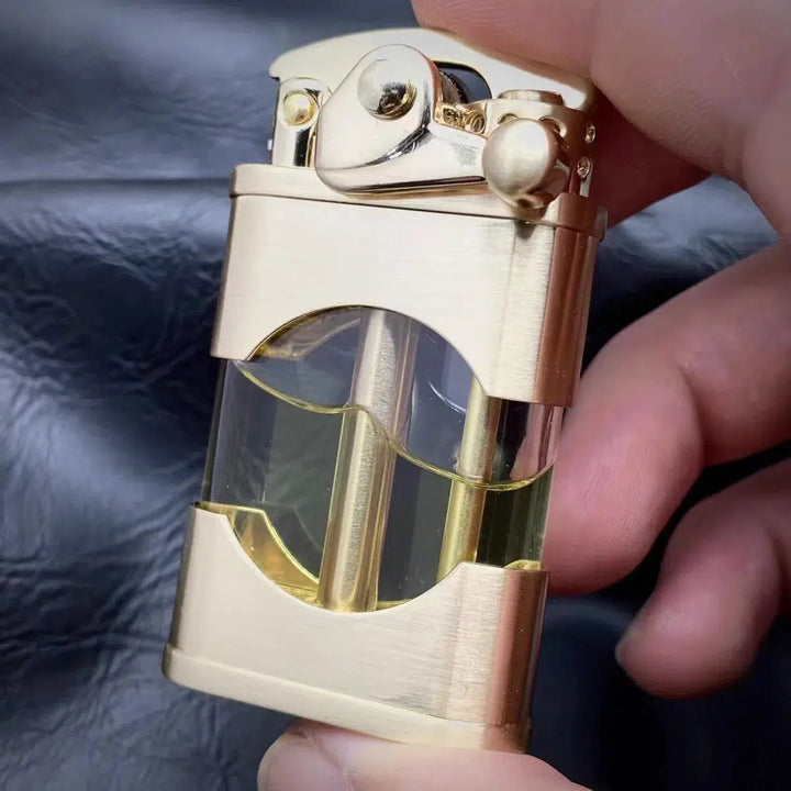 Retro Rocker Transparent Waterproof Lighter