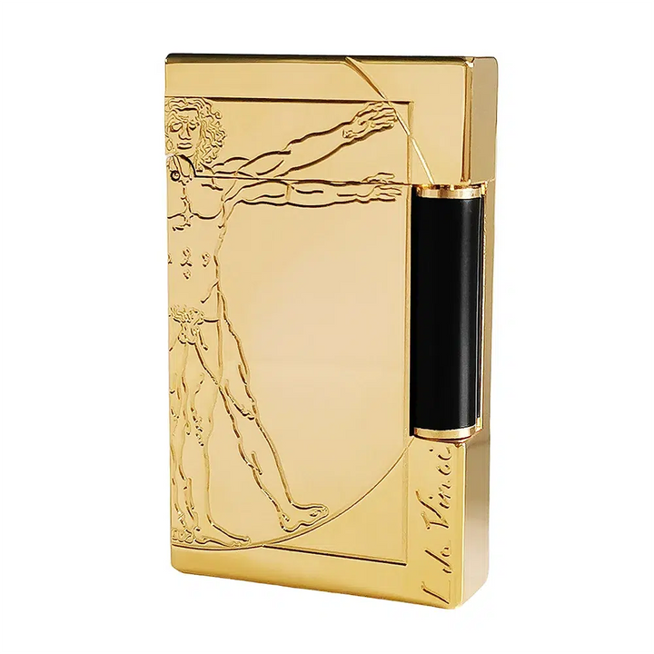 Lacquer Da Vinci Theme Inspired Luxury Lighter